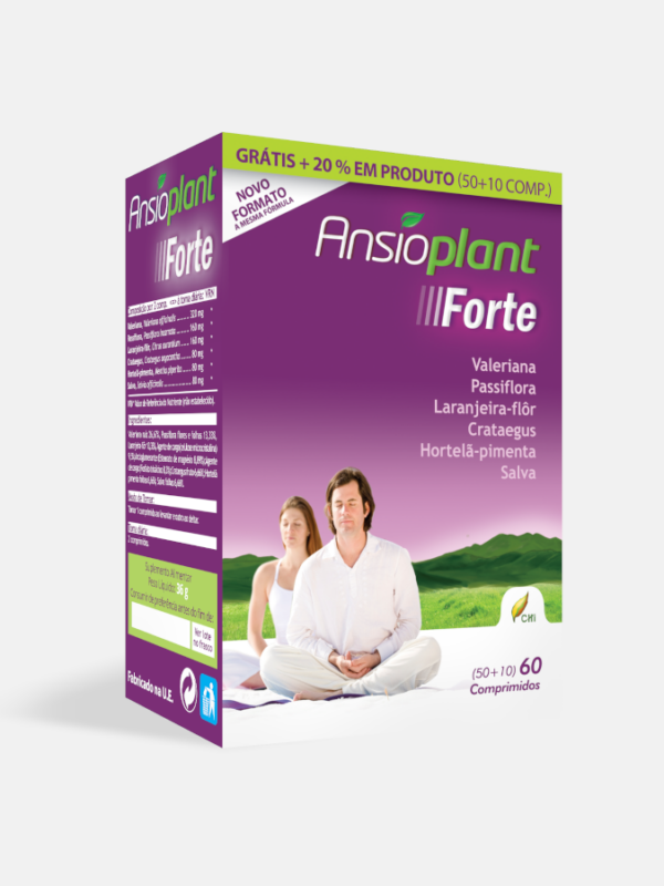 Ansioplant Forte - 60 comprimidos - CHI