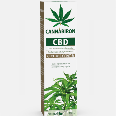 Cannabiron Crema CBD – 100ml – DietMed