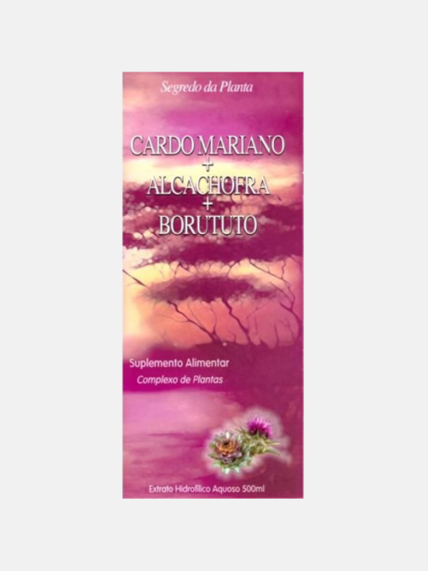 Cardo Mariano + Alcachofa + Borututu - 500ml - Segredo da Planta