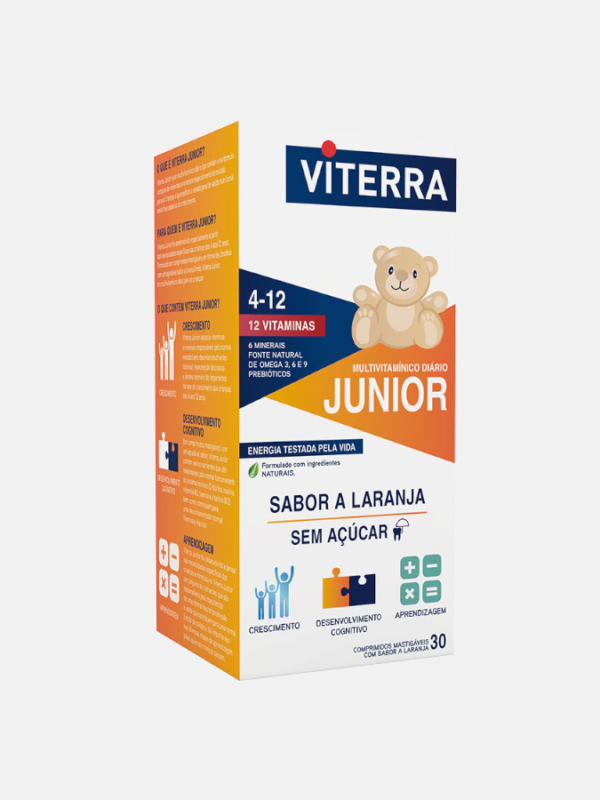 Viterra Junior - 30 Comprimidos Masticables - Perrigo