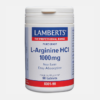 L-Arginine HCl 1000mg - 90 comprimidos - Lamberts