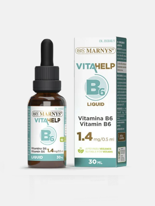 Vitamina B6 Líquida - 30ml - Marnys