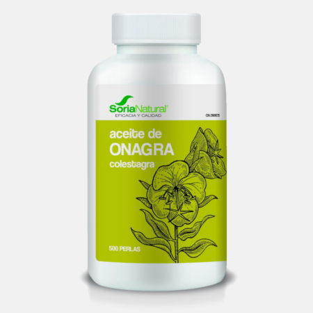 Colestagra Aceite de Onagra – 500 cápsulas – Soria Natural