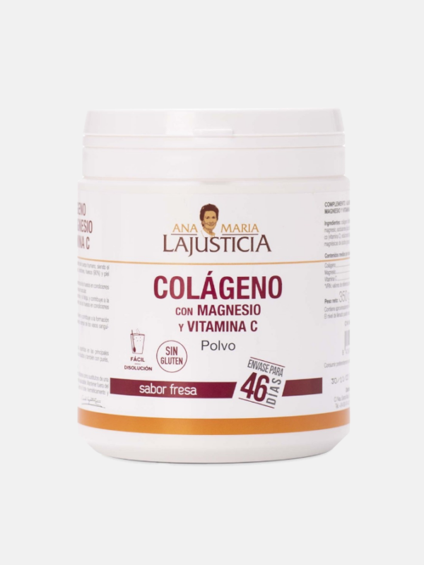 Colágeno con Magnesio y Vitamina C en Polvo - 350 g - Ana Maria LaJusticia