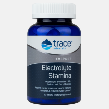 Electrolyte Stamina – 90 comprimidos – Trace Minerals