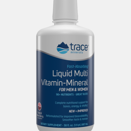Liquid Multi Vitamin-Mineral Berry – 887ml – Trace Minerals