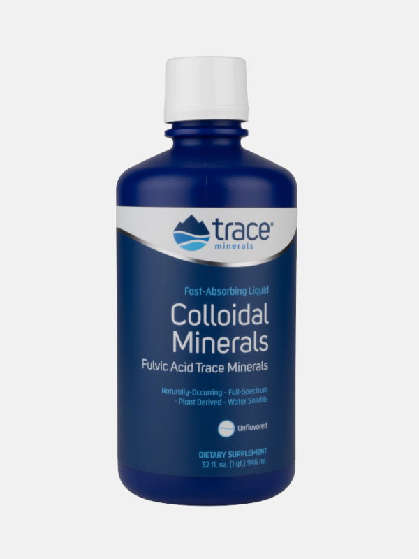 Colloidal Minerals Unflavored - 946 ml - Trace Minerals