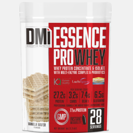 ESSENCE PRO WHEY Vanilla Wafer – 1kg – DMI Nutrition
