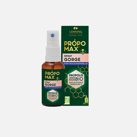 Propomax Throat Spray Aceites esenciales fuertes – 30ml – Lehning