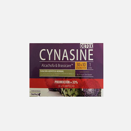 Cynasine Detox – 30+10 ampollas – DietMed