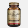 L-Glutamina 500mg - 50 cápsulas - Solgar