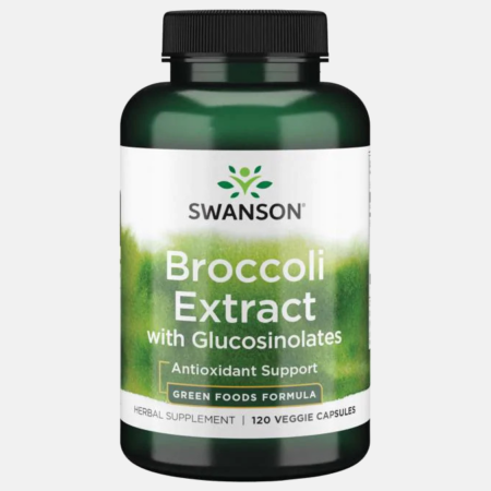 Broccoli Extract with Glucosinolates – 120 cápsulas – Swanson
