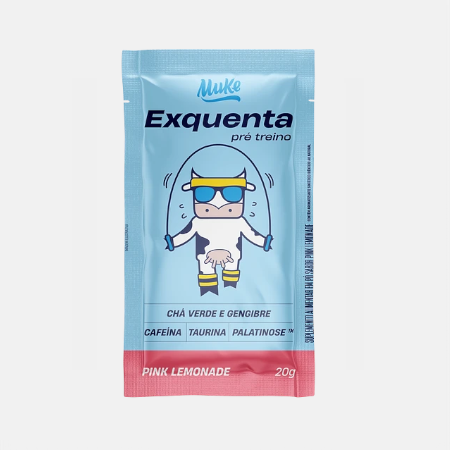 Muke Pre-Entrenamiento Exquenta Pink Lemonade – 20g – +Mu