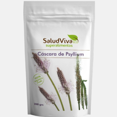 Cáscara de Psyllium 200g Eco – 200 g – Salud Viva