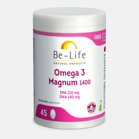 Omega 3 Magnum 1400 – 45 cápsulas – Be-Life