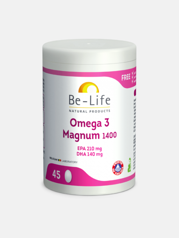 Omega 3 Magnum 1400 - 45 cápsulas - Be-Life