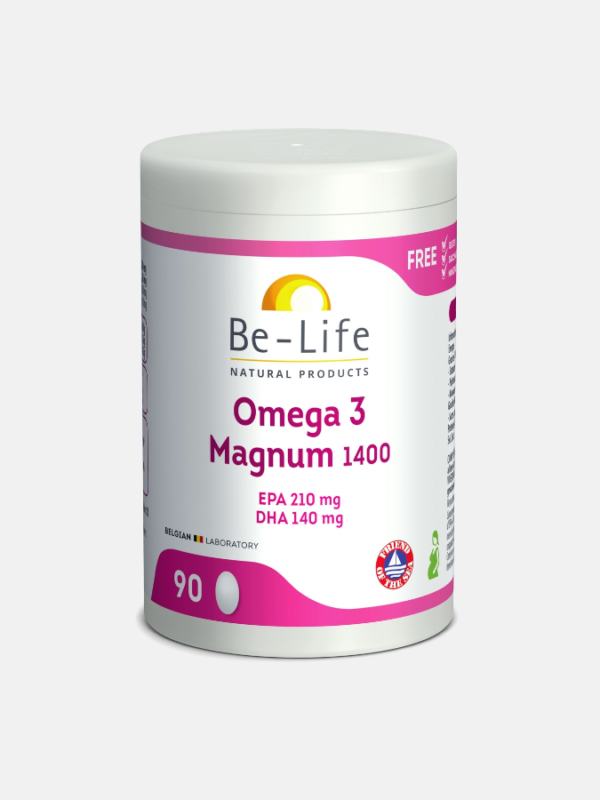 Omega 3 Magnum 1400 - 90 cápsulas - Be-Life