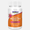 Vitamin D3 10000 IU - 120 cápsulas - Now
