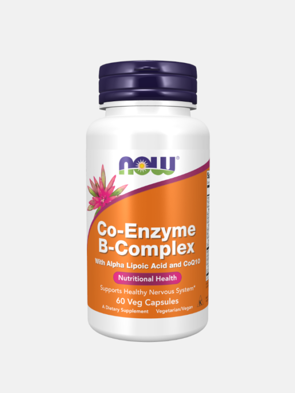 Co-Enzyme B-Complex - 60 cápsulas - Now
