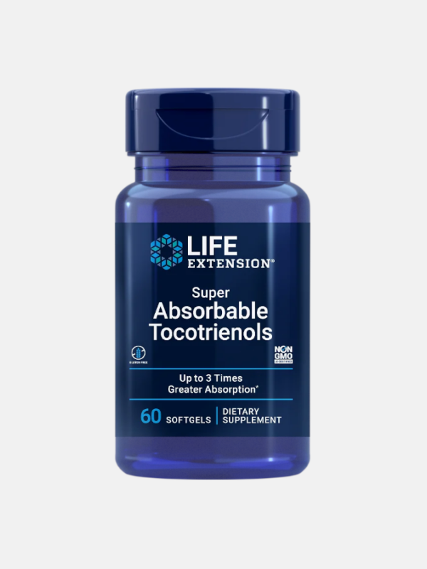 Super Absorbable Tocotrienols - 60 softgels - Life Extension