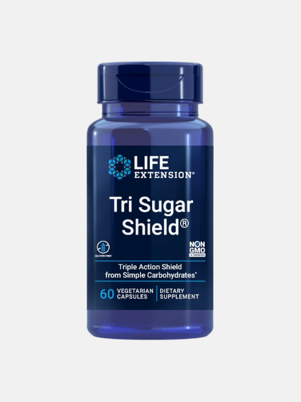 Tri Sugar Shield - 60 cápsulas - Life Extension
