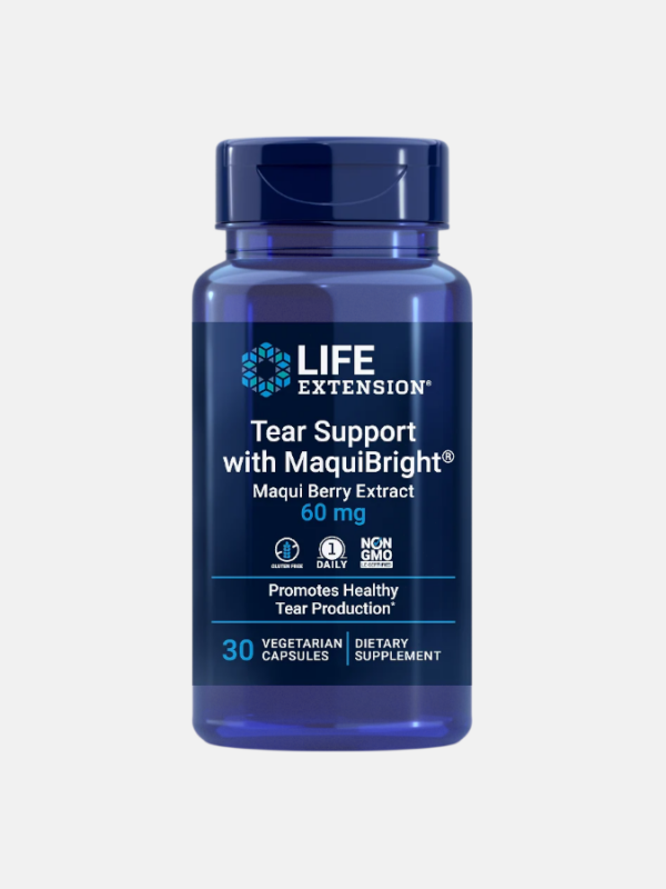 Tear Support with MaquiBright 60mg - 30 cápsulas - Life Extension