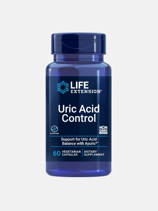 Uric Acid Control - 60 cápsulas - Life Extension