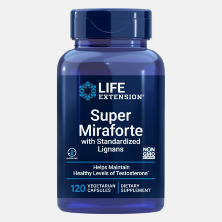 Super Miraforte with Standardized Lignans – 120 cápsulas – Life Extension