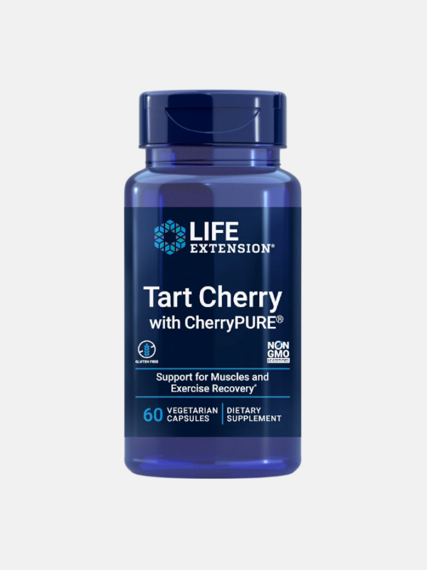 Tart Cherry with CherryPURE - 60 cápsulas - Life Extension