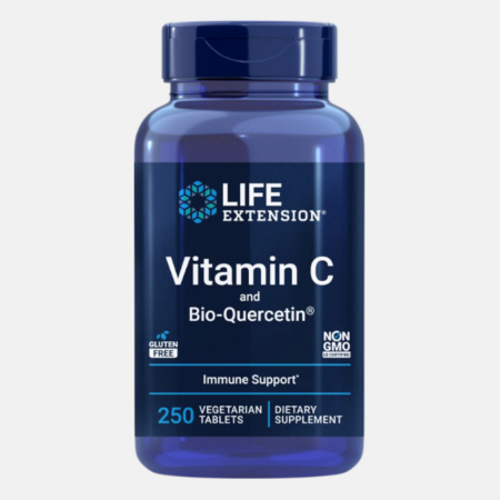 Vitamin C Bio Quercetin – 250 comprimidos – Life Extension