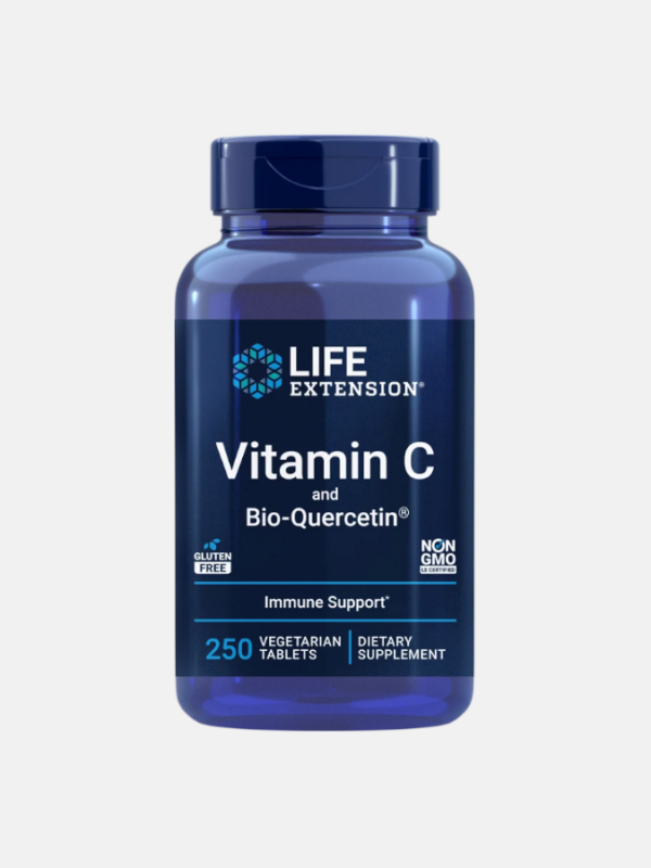 Vitamin C Bio Quercetin - 250 comprimidos - Life Extension