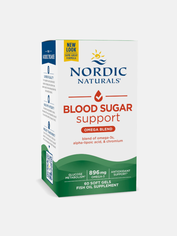 Blood Sugar Support - 60 softgels - Nordic Naturals