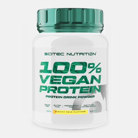 100% Vegan Protein Bisquit Pear – 1000g – Scitec Nutrition