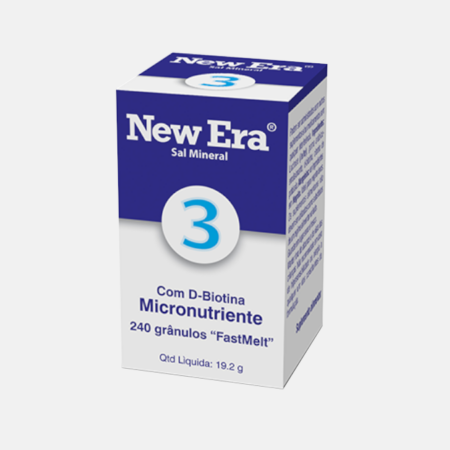 NEW ERA 3 Ferrum phosphoricum – 240 gránulos