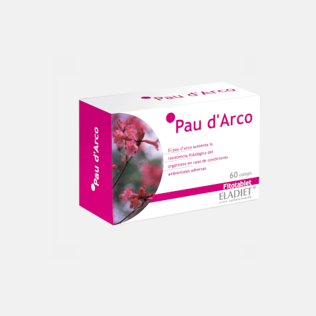 Pau d Arco – 60 comprimidos – Eladiet