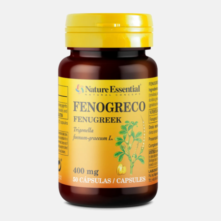 Fenogreco 400 mg – 50 cápsulas – Nature Essential