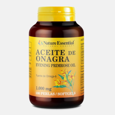 Aceite de Onagra 1000 mg – 100 cápsulas – Nature Essential