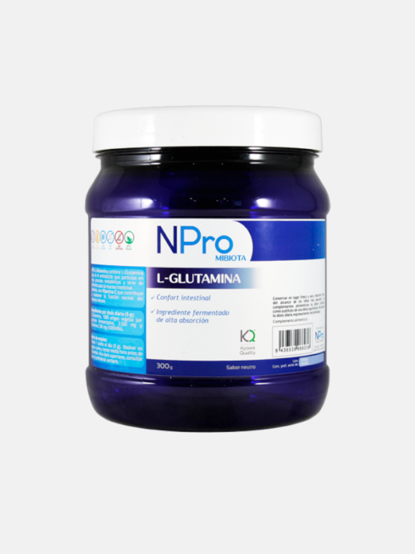NPro L-Glutamina en polvo - 300g