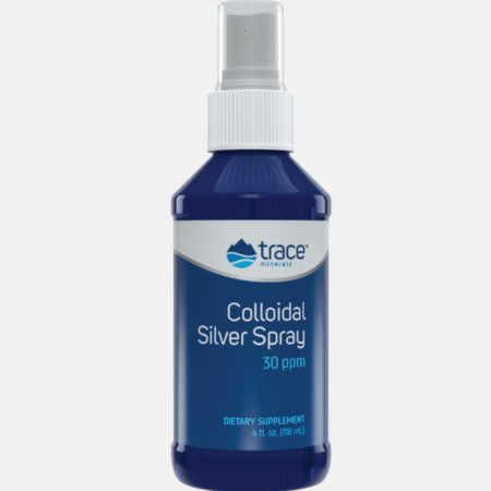 Colloidal Silver Spray 30ppm – 118 ml – Trace Minerals