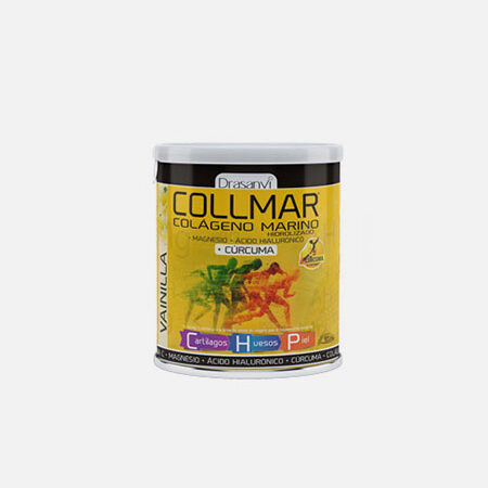 Collmar colágeno marino + Cúrcuma Vainilla – 300g – Drasanvi
