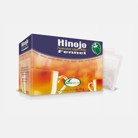 Hinojo Infusión – 20 saquetas – Soria Natural