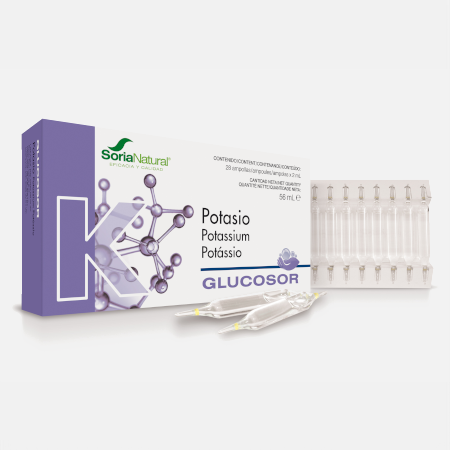 Glucosor Potasio – 28 ampollas – Soria Natural