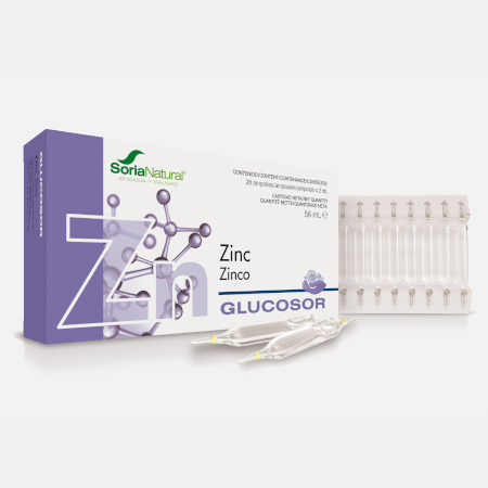 Glucosor Zinc – 28 ampollas – Soria Natural