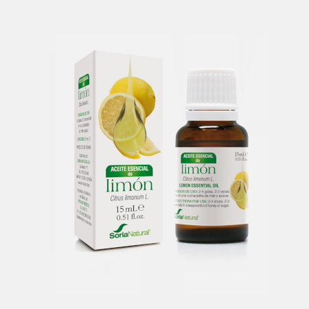 Aceite esencial de LIMÓN – 15 ml – Soria Natural