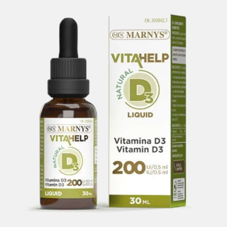 VitaHelp Vitamina D3 Liquida – 30ml – Marnys