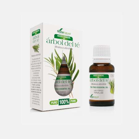 Aceite Esencial Árbol del Té Melaleuca – 15 ml – Soria Natural