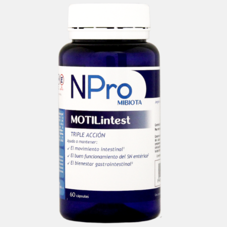 NPro MOTILintest – 60 cápsulas