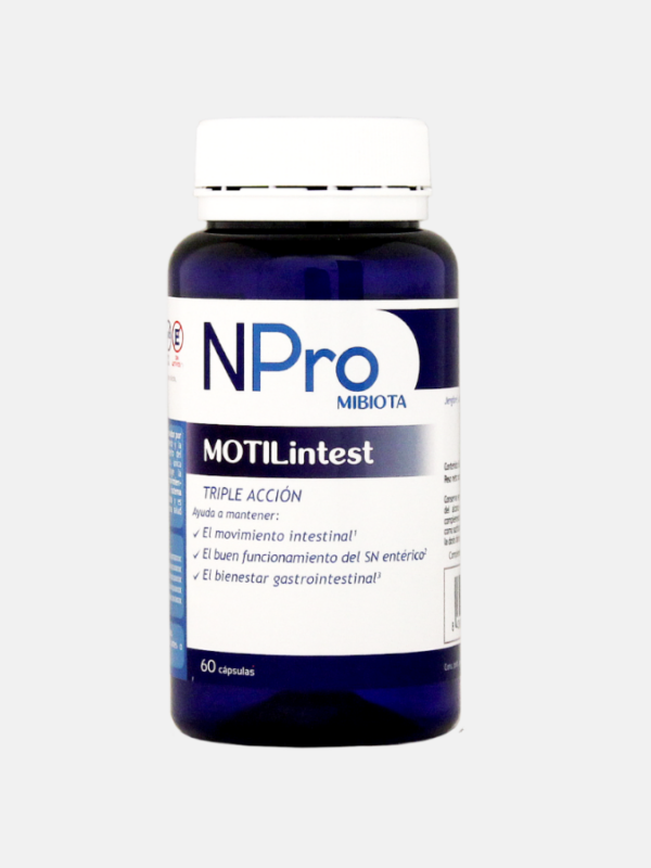 NPro MOTILintest - 60 cápsulas