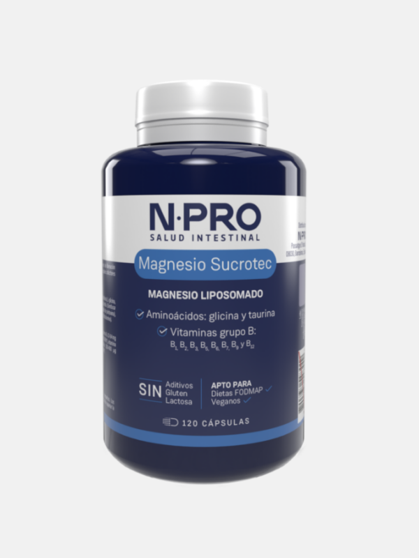 NPro Magnesio Sucrotec - 120 cápsulas