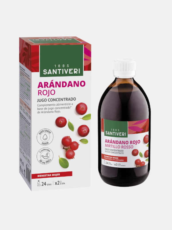 Arándano Rojo Concentrado - 490 ml - Santiveri